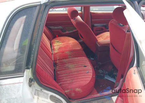 1989 Mercury Topaz Ls z USA, uszkodzony, nr VIN 1MECM37X6KK612988